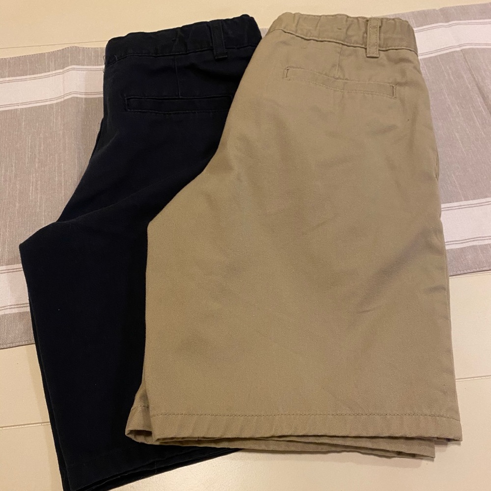 Boys size 10 Husky uniform shorts